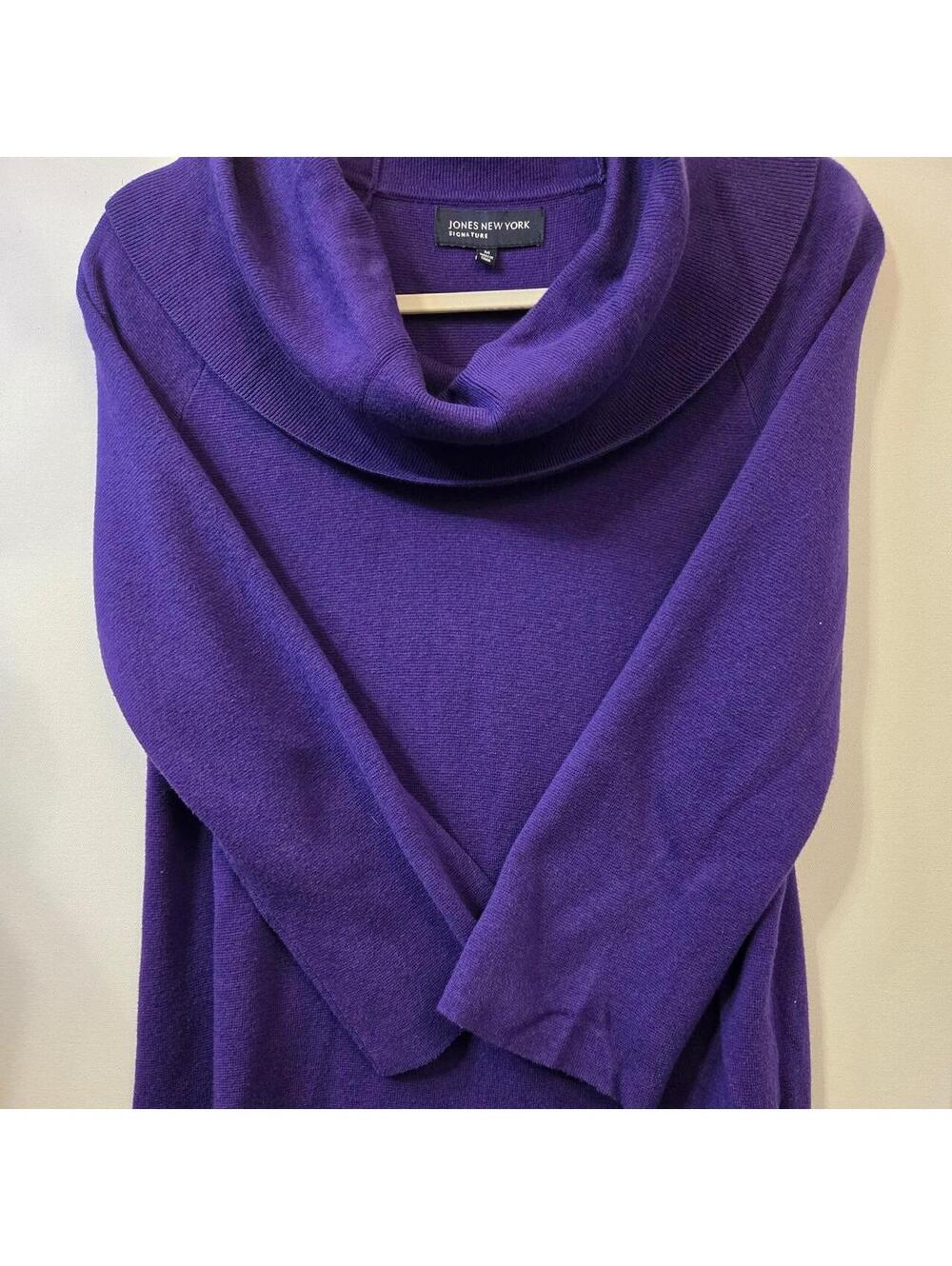 Jones New York Women's Purple Sweater